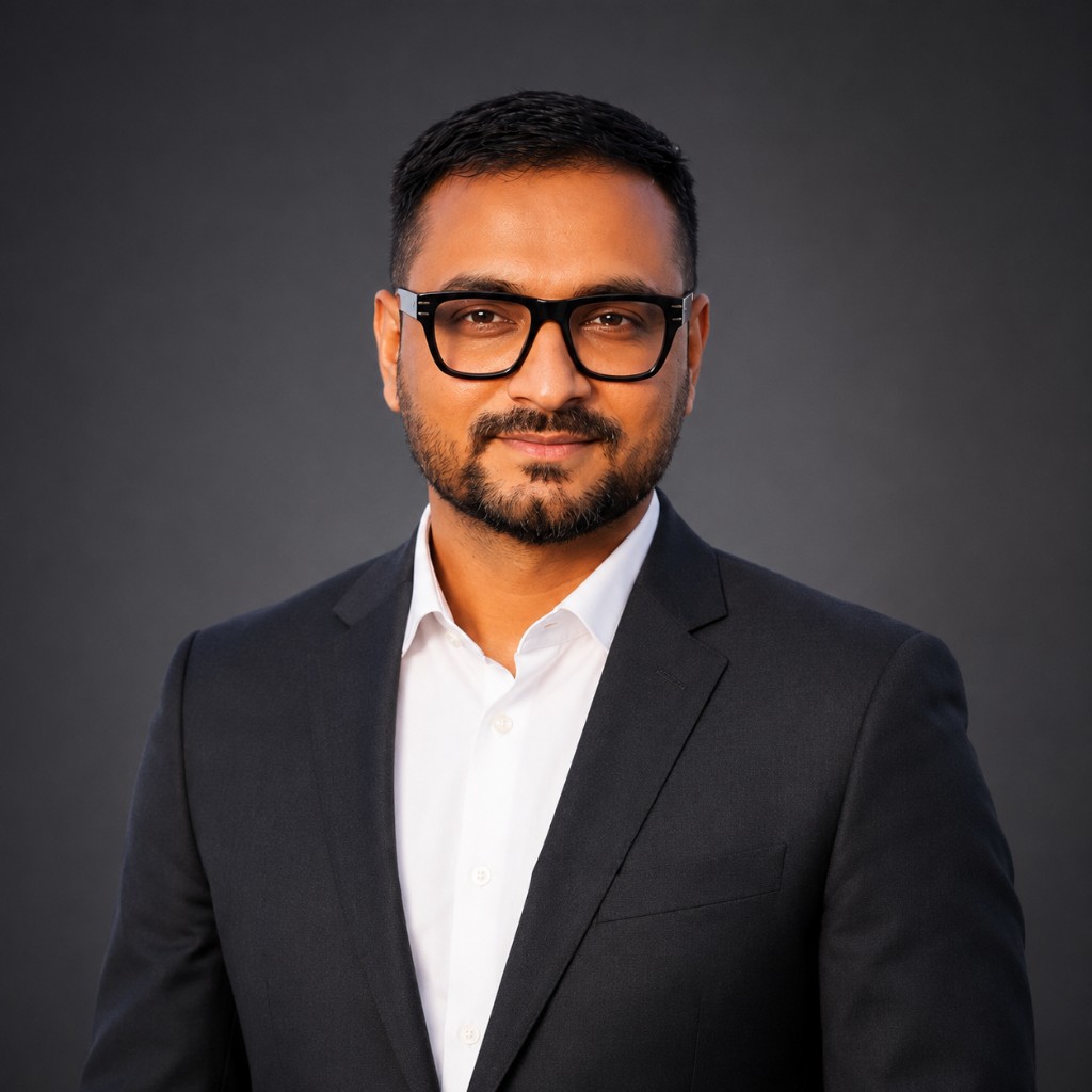 Ankur Aghara, founder of AiBharat